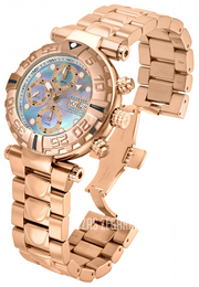 Invicta Subaqua Biały/Stal w kolorze różowego złota Ø47 mm 13032