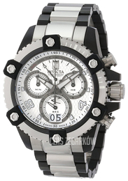 Invicta Jason Taylor Srebrny/Stal Ø48 mm 13047