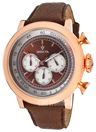 Invicta Vintage Brązowy/Skóra Ø48 mm 13059