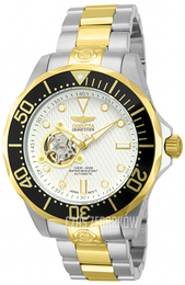 Invicta Pro Diver Biały/Stal w odcieniu złota Ø47 mm 13704