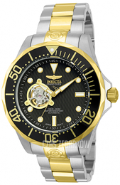 Invicta Pro Diver Czarny/Stal w odcieniu złota Ø47 mm 13705