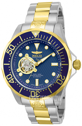 Invicta Pro Diver Niebieski/Stal w odcieniu złota Ø47 mm 13706