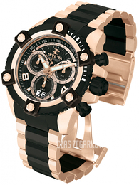 Invicta Arsenal Czarny/Stal w kolorze różowego złota Ø48 mm 13718