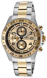 Invicta Pro Diver Żółte złoto/Stal w odcieniu złota Ø45 mm 13867