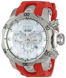 Invicta Venom Srebrny/Guma Ø53.7 mm 13912