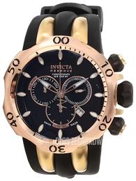Invicta Venom Czarny/Guma Ø53.7 mm 13916