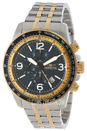 Invicta Specialty Czarny/Stal w odcieniu złota Ø48 mm 13964
