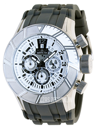 Invicta Pro Diver Srebrny/Guma Ø50 mm 14027