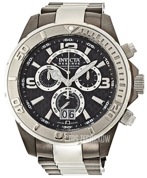 Invicta Reserve Czarny/Stal Ø52 mm 14053