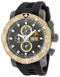 Invicta Sea Czarny/Guma Ø53 mm 14229