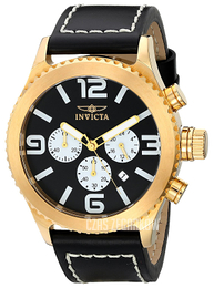 Invicta II Czarny/Skóra Ø46 mm 1428