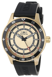 Invicta Specialty Żółte złoto/Guma Ø45 mm 14334