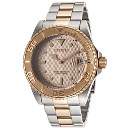 Invicta Pro Diver Różowe złoto/Stal w kolorze różowego złota Ø43 mm 14344