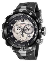 Invicta Jason Taylor Srebrny/Guma Ø52 mm 14419