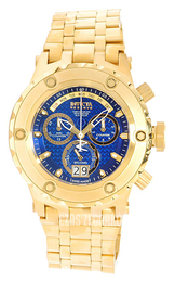 Invicta Subaqua Niebieski/Stal w odcieniu złota Ø52 mm 14469