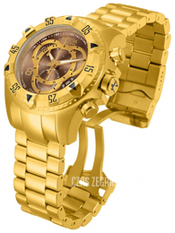 Invicta Excursion Brązowy/Stal w odcieniu złota Ø52 mm 14474