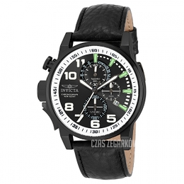 Invicta Force Czarny/Skóra Ø46 mm 14476
