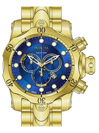 Invicta Venom Niebieski/Stal w odcieniu złota Ø53.7 mm 14504