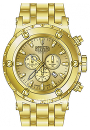 Invicta Subaqua Żółte złoto/Stal w odcieniu złota Ø52 mm 14506