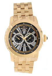 Invicta Specialty Czarny/Stal w odcieniu złota Ø50 mm 14589