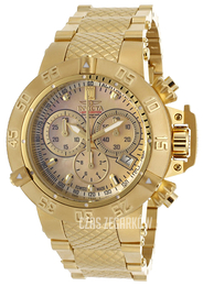 Invicta Jason Taylor Żółte złoto/Stal w odcieniu złota Ø42 mm 14597