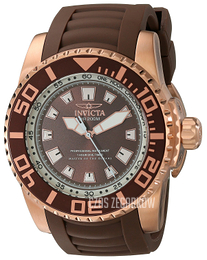 Invicta Pro Diver Brązowy/Guma Ø52 mm 14664