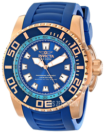 Invicta Pro Diver Niebieski/Guma Ø52 mm 14665