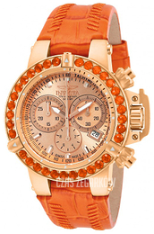 Invicta Subaqua Różowe złoto/Skóra Ø42 mm 14766