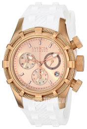 Invicta Bolt Różowe złoto/Guma Ø40 mm 14779