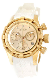 Invicta Bolt Żółte złoto/Guma Ø40 mm 14781