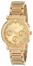 Invicta Wildflower Szampański/Stal w odcieniu złota Ø33 mm 14873