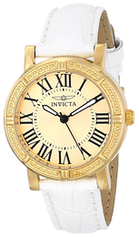 Invicta Wildflower Szampański/Skóra Ø33 mm 14892