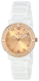 Invicta Ceramics Różowe złoto/Czeramiczna Ø33 mm 14894