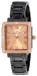 Invicta Ceramics Różowe złoto/Czeramiczna 14907