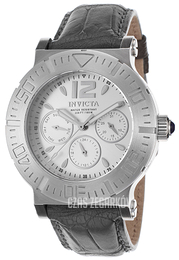 Invicta Specialty Srebrny/Skóra Ø40 mm 14919