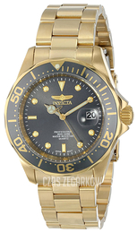 Invicta Pro Diver Szary/Stal w odcieniu złota Ø40 mm 14976