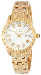 Invicta Angel Biały/Stal w odcieniu złota Ø33 mm 14995