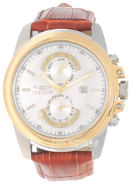 Invicta Specialty Srebrny/Skóra Ø46 mm 15098