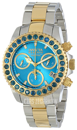 Invicta Pro Diver Niebieski/Stal w odcieniu złota Ø40 mm 15163