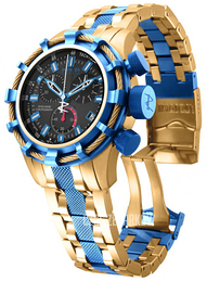 Invicta Bolt Czarny/Stal w odcieniu złota Ø50 mm 15270