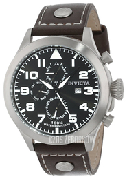 Invicta I-Force Czarny/Skóra Ø46 mm 15291