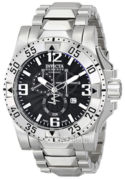 Invicta Excursion Czarny/Stal Ø49.5 mm 15294