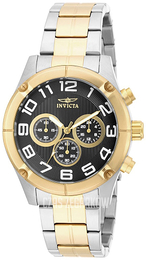 Invicta Specialty Czarny/Stal w odcieniu złota Ø45 mm 15370