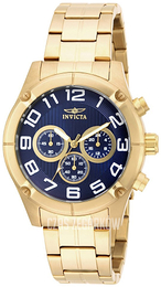 Invicta Specialty Niebieski/Stal w odcieniu złota Ø45 mm 15371