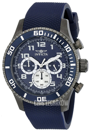 Invicta Specialty Niebieski/Guma Ø45 mm 15428