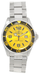 Invicta Pro Diver Żółty/Stal Ø42 mm 15442