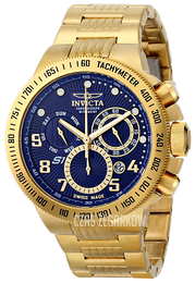 Invicta S1 Niebieski/Stal w odcieniu złota Ø48 mm 15444