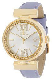 Invicta Wildflower Srebrny/Skóra Ø36 mm 15543