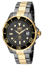 Invicta Pro Diver Czarny/Stal w odcieniu złota Ø47 mm 15846