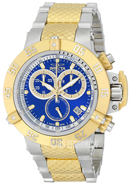 Invicta Subaqua Niebieski/Stal w odcieniu złota Ø50 mm 15946